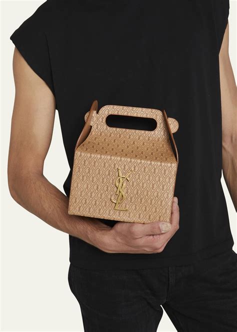 ysl lunch box bag brown|YSL saint laurent bag review.